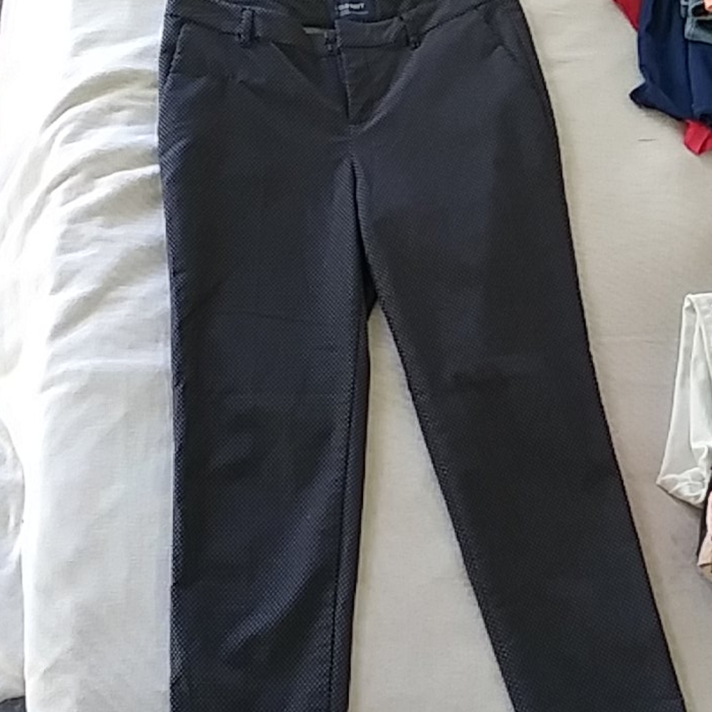 Old Navy Harper Mid Rise Navy Blue Capris